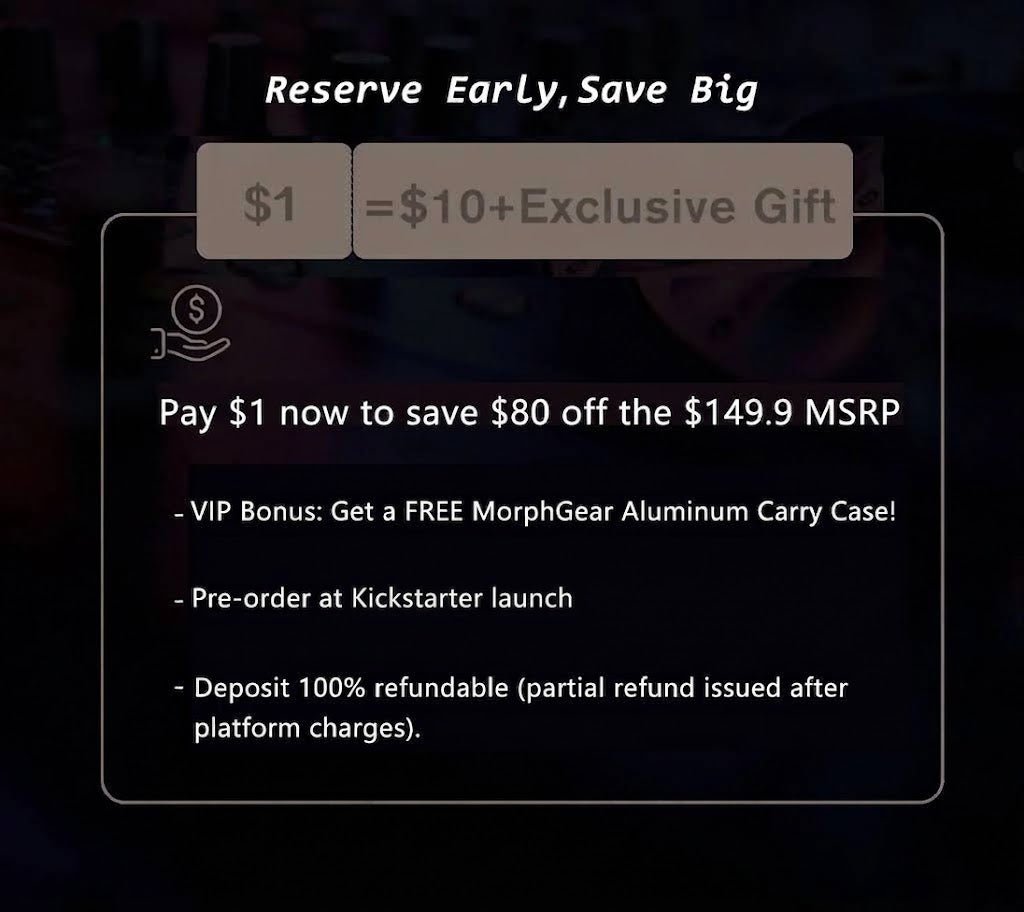 Morphgear Titanium Card Deposit - MorphGear